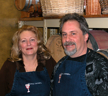 Randy Sorensen and Debbie Horth, your Local Vintners